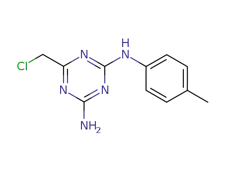 6-(클로로메틸)-N-(4-메틸페닐)-1,3,5-트리아진-2,4-디아민