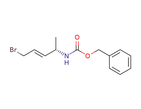 Carbamic acid, [(1S,2E)-4-bromo-1-methyl-2-butenyl]-, phenylmethyl
ester