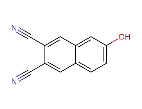2,3-Naphthalenedicarbonitrile, 6-hydroxy-