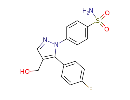 Benzenesulfonamide,
4-[5-(4-fluorophenyl)-4-(hydroxymethyl)-1H-pyrazol-1-yl]-