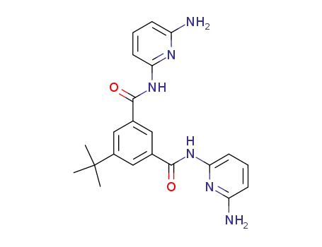 1,3-Benzenedicarboxamide,
N,N'-bis(6-amino-2-pyridinyl)-5-(1,1-dimethylethyl)-