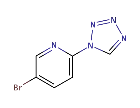 피리딘, 5-브로모-2-(1H-TETRAZOL-1-YL)-