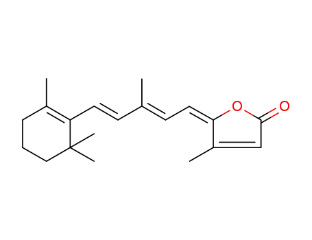 4-Methyl-5-[(2E,4E)-3-methyl-5-(2,6,6-trimethyl-cyclohex-1-enyl)-penta-2,4-dien-(E)-ylidene]-5H-furan-2-one