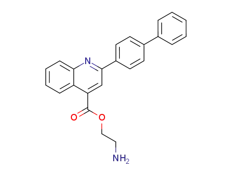 2-biphenyl-4-yl-quinoline-4-carboxylic acid 2-amino-ethyl ester