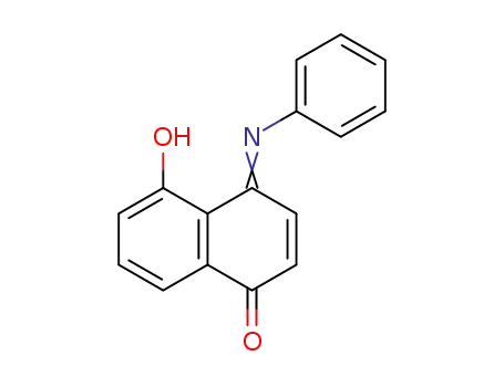 1(4H)-Naphthalenone, 5-hydroxy-4-(phenylimino)-