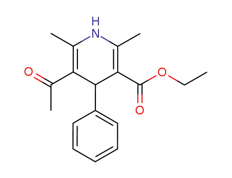 2,6-Dimethyl-4-phenyl-5-acetyl-1,4-dihydropyridine-3-carboxylic acid ethyl ester