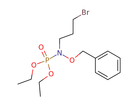 N-(3-bromopropyl)-N-(diethoxyphosphoryl)-O-benzylhydroxylamine