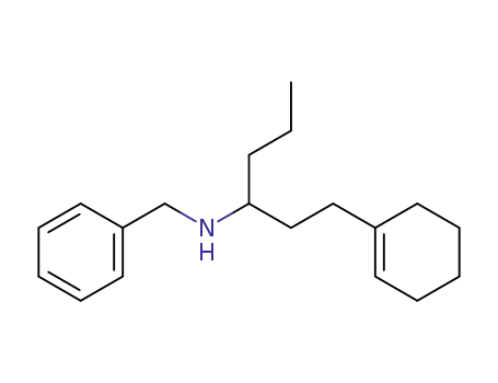 benzyl-[1-(2-(cyclohex-1-enyl)ethyl)butyl]amine