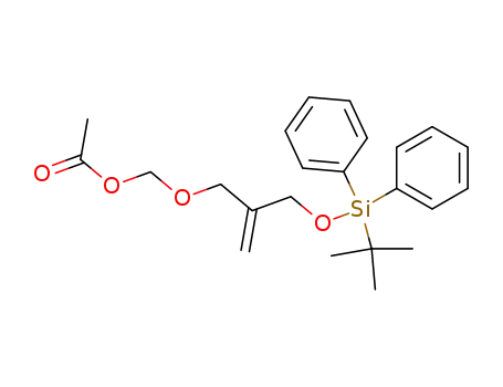Methanol,
[[2-[[[(1,1-dimethylethyl)diphenylsilyl]oxy]methyl]-2-propenyl]oxy]-,
acetate