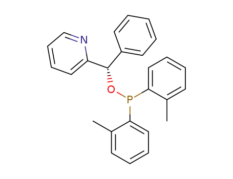 Phosphinous acid, bis(2-methylphenyl)-, (S)-phenyl-2-pyridinylmethyl
ester
