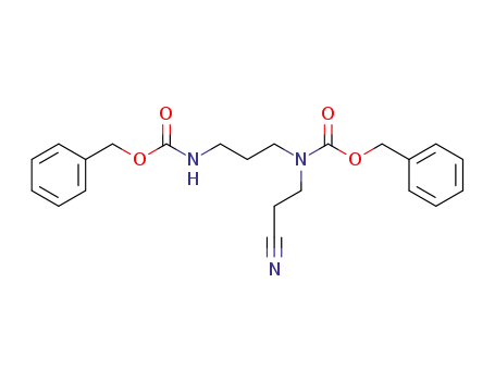 N<sup>1</sup>,N<sup>3</sup>-dibenzyloxycarbonyl-N<sup>1</sup>-(2-cyanoethyl)-1,3-propanediamine