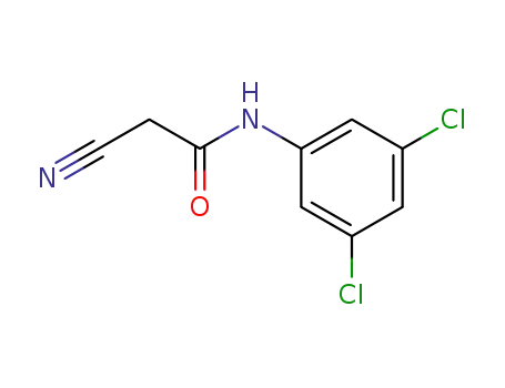 Molecular Structure of 63035-00-7 (2-CYANO-N-(3,5-DICHLORO-PHENYL)-ACETAMIDE)