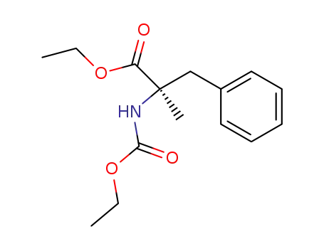 (2R)-2-[(ethoxycarbonyl)amino]-2-methyl-3-phenylpropanoic acid ethyl ester