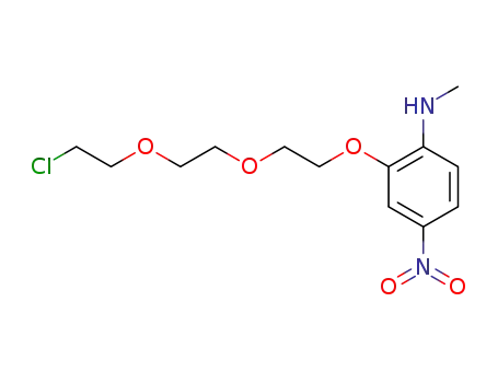 Benzenamine, 2-[2-[2-(2-chloroethoxy)ethoxy]ethoxy]-N-methyl-4-nitro-