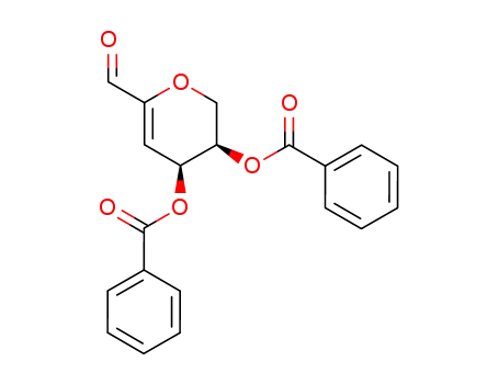 (3R,4S)-3,4-bis(benzoyloxy)-6-formyl-3,4-dihydro-2H-pyran