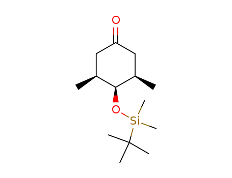(1s,2R,6S)-tert-butyldimethyl<(2,6-dimethyl-4-oxo-1-cyclohexyl)oxy>silane