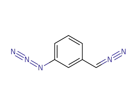 Molecular Structure of 113962-87-1 (Benzene, 1-azido-3-(diazomethyl)-)