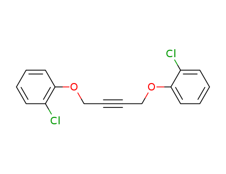 Benzene, 1,1'-[2-butyne-1,4-diylbis(oxy)]bis[2-chloro-
