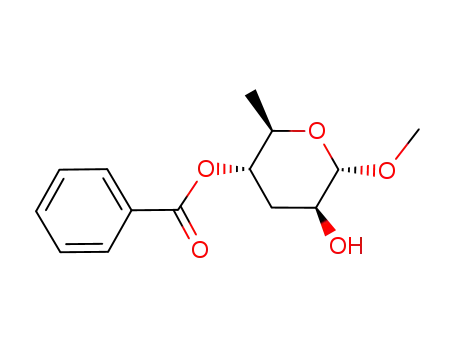 methyl 4-O-benzoyl-3,6-dideoxy-α-D-arabino-hexopyranoside