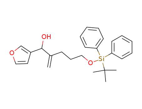 2-{3-[(tert-butyldiphenylsilyl)oxy]propyl}-1-(furan-3-yl)prop-2-en-1-ol