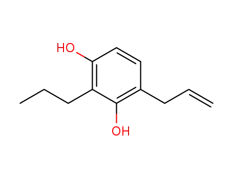 4-allyl-2-propyl-benzene-1,3-diol