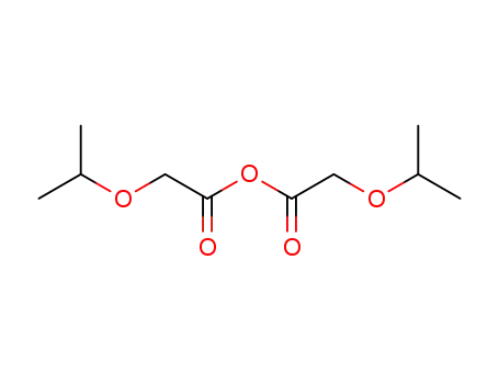 Molecular Structure of 25769-60-2 (isopropoxyacetic anhydride)