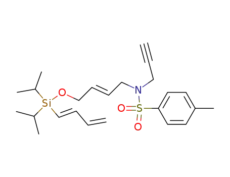 N-((2E)-4-{[(1E)-buta-1,3-dien-1-yl(diisopropyl)silyl]oxy}but-2-en-1-yl)-4-methyl-N-prop-2-yn-1-ylbenzenesulfonamide