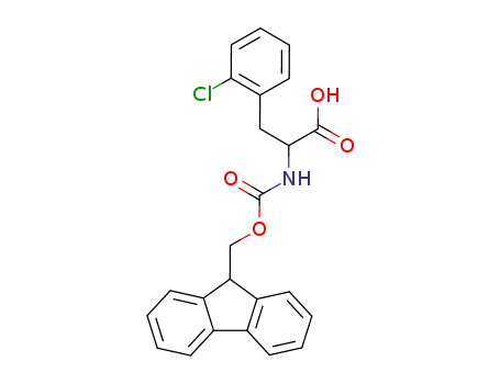 Molecular Structure of 198560-41-7 (FMOC-L-2-Chlorophe)