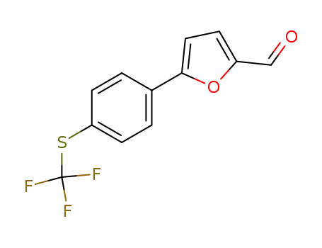 5-(4-trifluoromethylsulfanylphenyl)furan-2-carbaldehyde