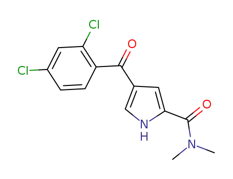 4-(2,4-dichlorobenzoyl)-N,N-dimethyl-1H-pyrrole-2-carboxamide