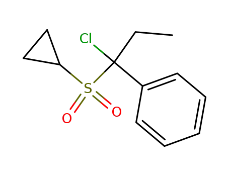 Benzene, [1-chloro-1-(cyclopropylsulfonyl)propyl]-