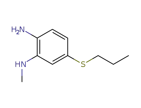 N<sup>2</sup>-methyl-4-(propylthio)-1,2-phenylenediamine