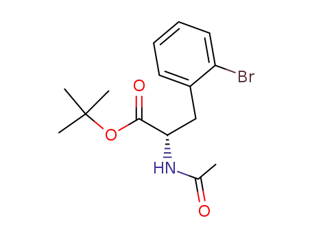 (S)-tert-butyl N-acetyl-2-bromophenylalaninate