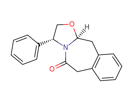 Molecular Structure of 863908-08-1 ((3R,11aS)-3-phenyl-2,3,11,11a-tetrahydro[1,3]oxazolo[2,3-b][3]benzazepin-5(6H)-one)