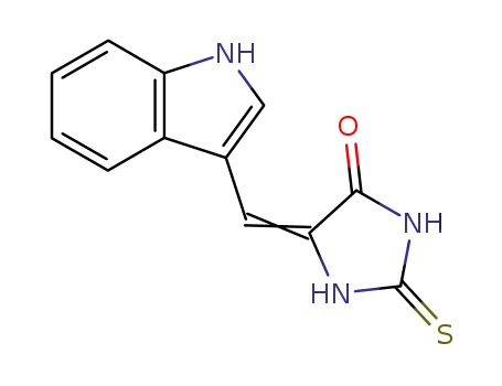 4-Imidazolidinone, 5-(1H-indol-3-ylmethylene)-2-thioxo-