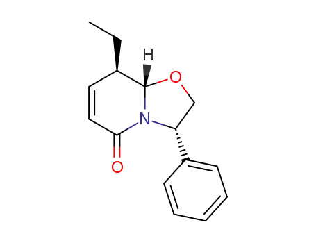 (3S,8R,8aS)-8-ethyl-5-oxo-3-phenyl-2,3,8,8a-tetrahydro-5H-oxazolo[3,2-a]pyridine