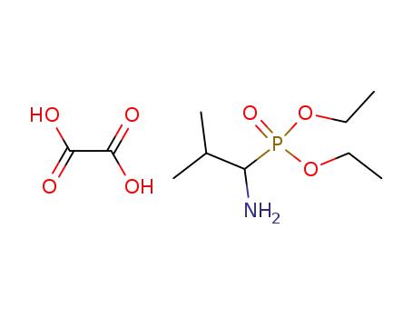(1-Amino-2-methyl-propyl)-phosphonic acid diethyl ester; compound with oxalic acid
