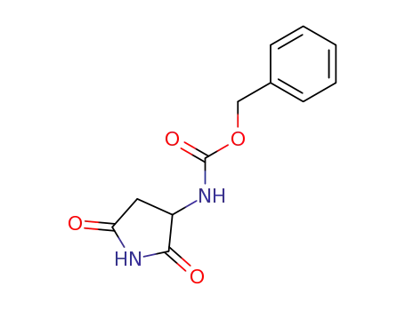 Molecular Structure of 84767-67-9 (Carbamic acid, (2,5-dioxo-3-pyrrolidinyl)-, phenylmethyl ester (9CI))