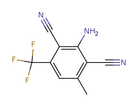2,6-dicyano-3-trifluoromethyl-5-methylaniline