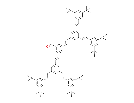 3,5-Bis-((E)-2-{3,5-bis-[(E)-2-(3,5-di-tert-butyl-phenyl)-vinyl]-phenyl}-vinyl)-benzaldehyde