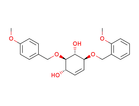 (+)-3-O-(2'-methoxybenzyl)-5-O-(4'-methoxybenzyl)-conduritol B