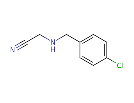 2-{[(4-chlorophenyl)methyl]amino}acetonitrile