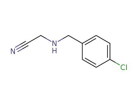 2-{[(4-chlorophenyl)methyl]amino}acetonitrile