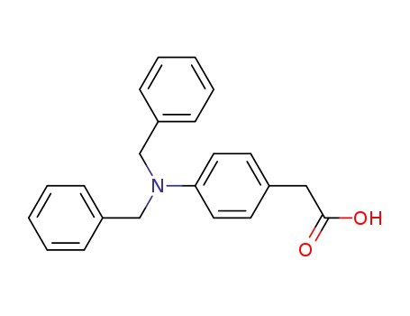 Molecular Structure of 833484-70-1 (2-(4-(dibenzylamino)phenyl)acetic acid)