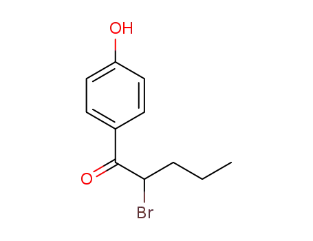 1-Pentanone, 2-bromo-1-(4-hydroxyphenyl)-