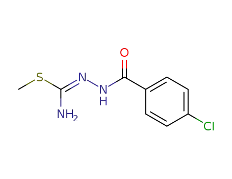 1-(4-chloro-benzoyl)-<i>S</i>-methyl-iso thiosemicarbazide