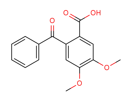 Benzoic acid, 2-benzoyl-4,5-dimethoxy-