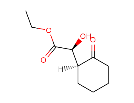 사이클로헥산아세트산, -alpha–hydroxy-2-oxo-, 에틸 에스테르, (-alpha-S,1R)-(9CI)