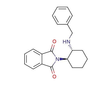 1H-Isoindole-1,3(2H)-dione,
2-[(1R,2R)-2-[(phenylmethyl)amino]cyclohexyl]-
