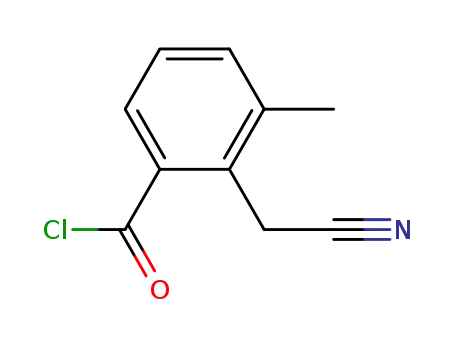 벤조일 클로라이드, 2- (시아 노 메틸) -3- 메틸-(8Cl)